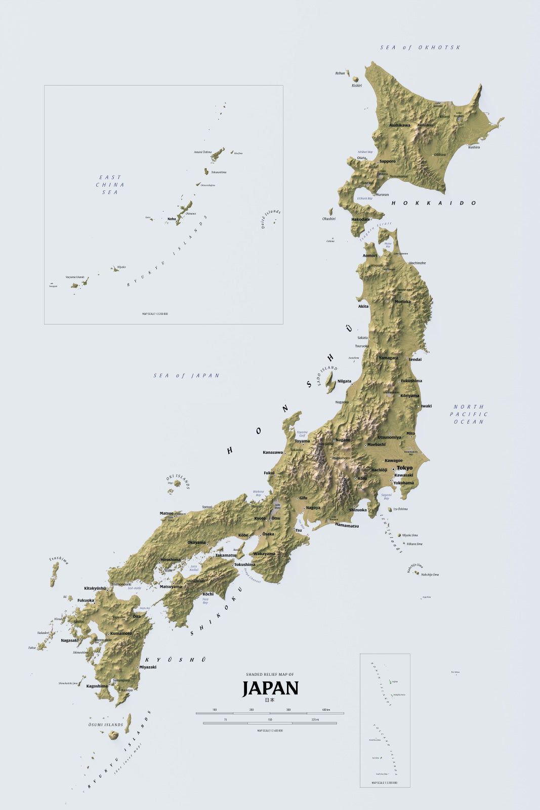 High-Resolution Digital Map Download – Japan